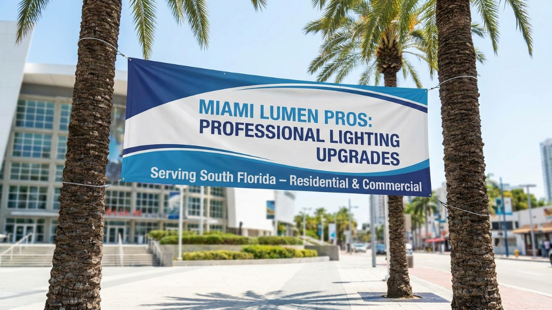 Read more about the article Professional Lighting Upgrades in Miami, Florida
