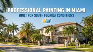 Read more about the article Professional Painting in Miami That’s Built for South Florida Conditions